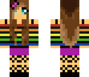 rainbow girl