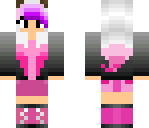 wolf in pink