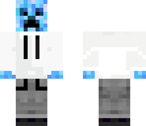 cool creeper with no creeper face on back