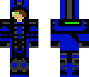 blue paintballer
