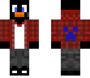 penguin with headset