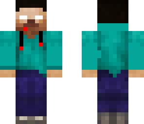 herobrine in jacket