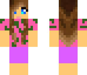 girl in pink camo shirt