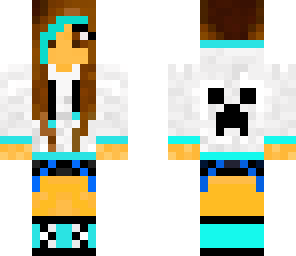 blue creeper girl 