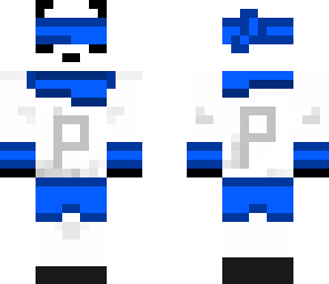 panda ninja blue