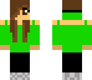 green hoodied frog girl thing lol