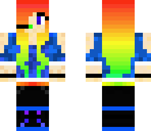 rainbow girl