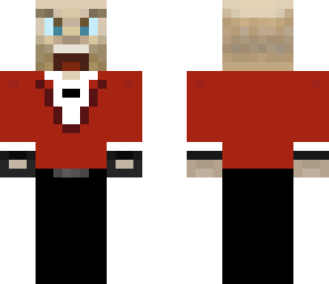 tf2 heavy wearing a red tux