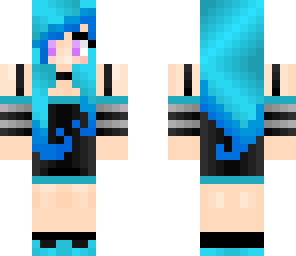 cute blue emo girl fixed