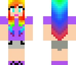 rainbow girl 