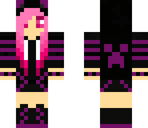 pink hair girl 2