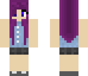purple hair
