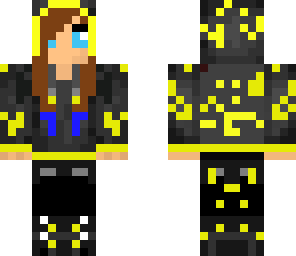 black and yellow