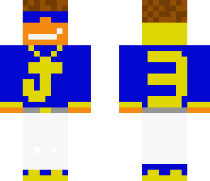 blue and gold