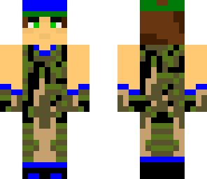 blue team male sniper