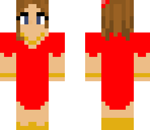 neonkeii red dress