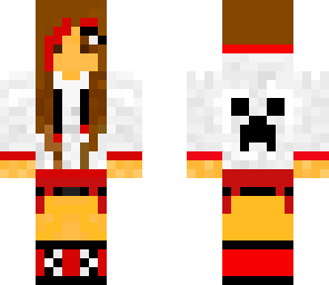 fixed red girl