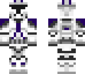 purple clone trooper