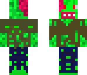 backwards brain eating zombie