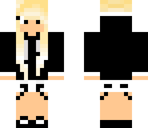 black white blonde