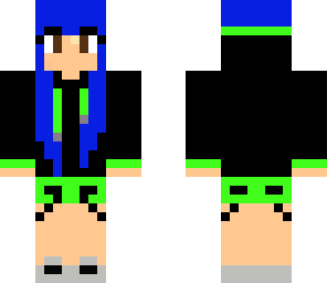 my minecraft girl