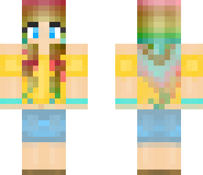 rainbow girl