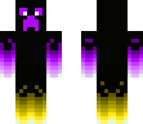 purple and yellow creeper