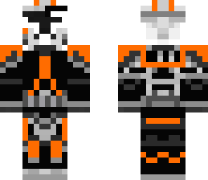 black armoured trooper