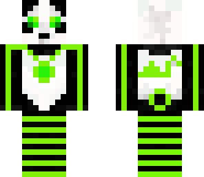 lime green panda fixed