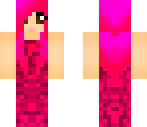 pink dress