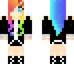 rainbow girl