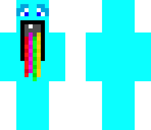 derp rainbow puke