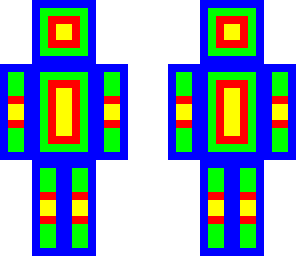 abstract-colored skin