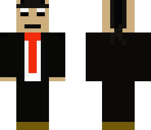 mohawk person in suit