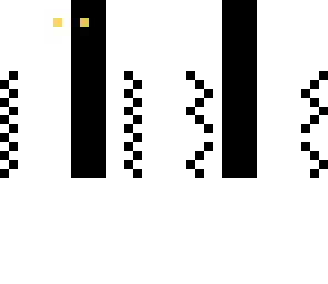 black and white