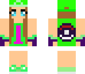 blue pink green poketrainer