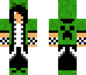 creeper boy in hoodie