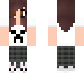 minecraft pj girl