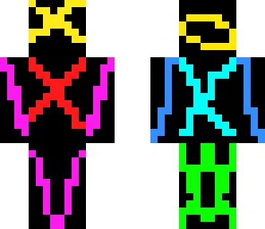 random neon guy