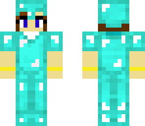 Diamond Armor Girl | Minecraft Skin
