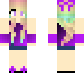 purple girl