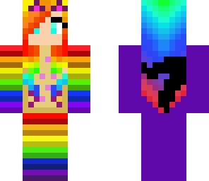 edited nyan cat girl