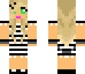 stripe prisoner girl