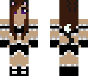 maid feline cute