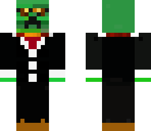 creeper in a suit