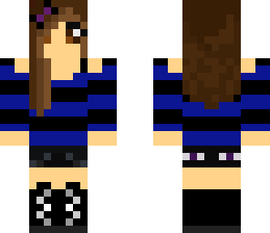 blue girl