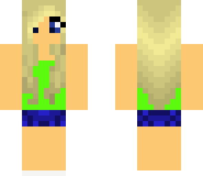 edited summer girl