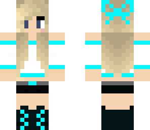 light blue girl 2