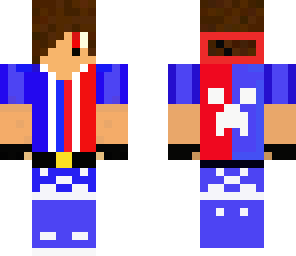 blue red guy