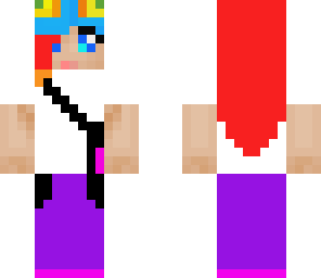 rainbow hair